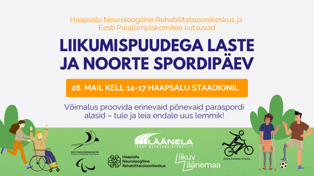 Liikumispuudega laste spordipäev 28.05.2026